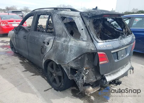 2017 Mercedes-Benz Gle 350 4Matic z USA, uszkodzony, nr VIN 4JGDA5HB6HA989733